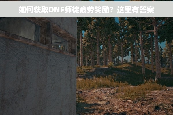 如何获取DNF师徒疲劳奖励？这里有答案