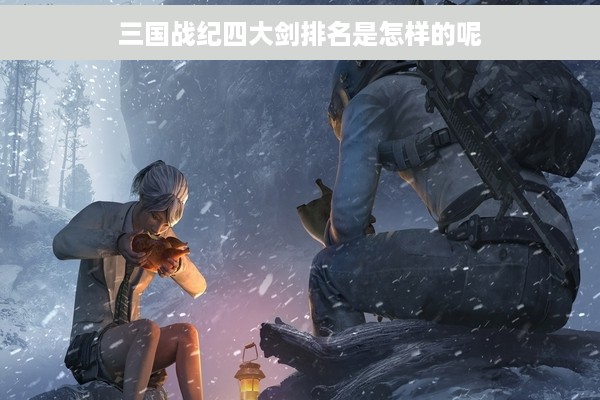 三国战纪四大剑排名是怎样的呢