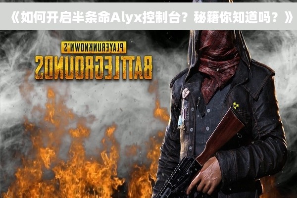 《如何开启半条命Alyx控制台？秘籍你知道吗？》