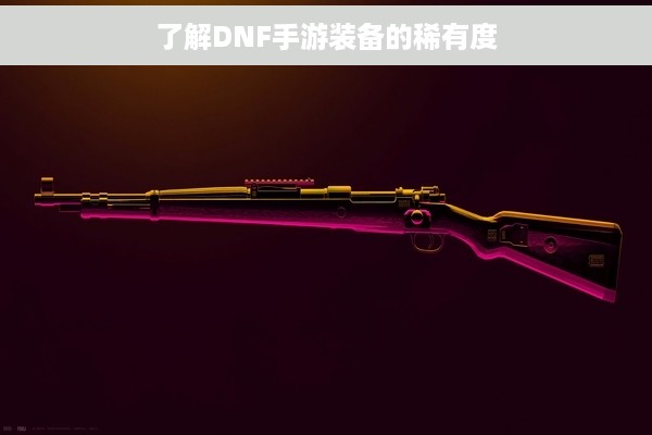 了解DNF手游装备的稀有度