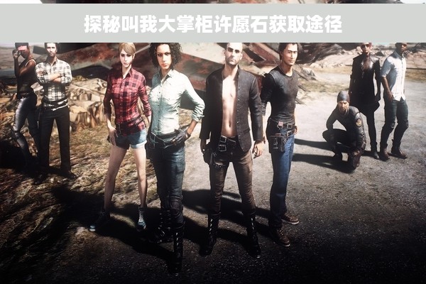 探秘叫我大掌柜许愿石获取途径