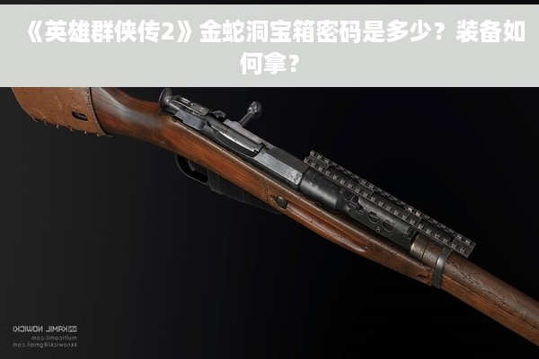 《英雄群侠传2》金蛇洞宝箱密码是多少？装备如何拿？