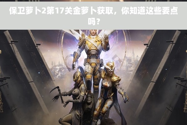 保卫萝卜2第17关金萝卜获取，你知道这些要点吗？