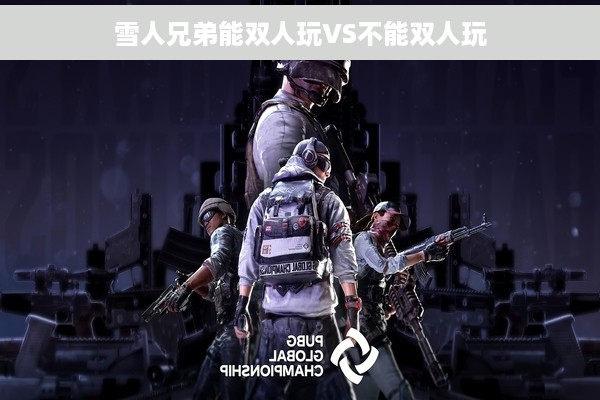 雪人兄弟能双人玩VS不能双人玩