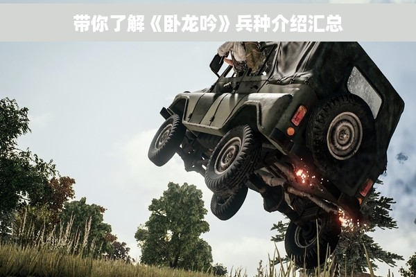 带你了解《卧龙吟》兵种介绍汇总