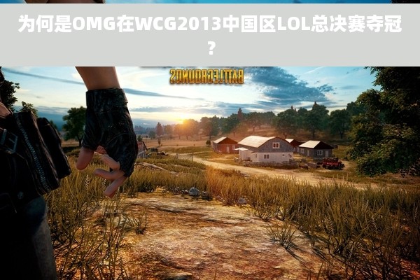 为何是OMG在WCG2013中国区LOL总决赛夺冠？