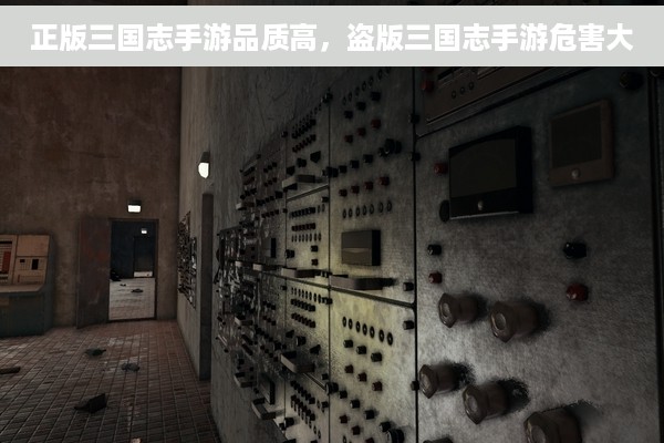 正版三国志手游品质高，盗版三国志手游危害大