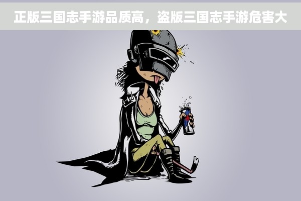 正版三国志手游品质高，盗版三国志手游危害大