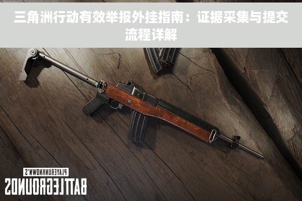 三角洲行动有效举报外挂指南：证据采集与提交流程详解