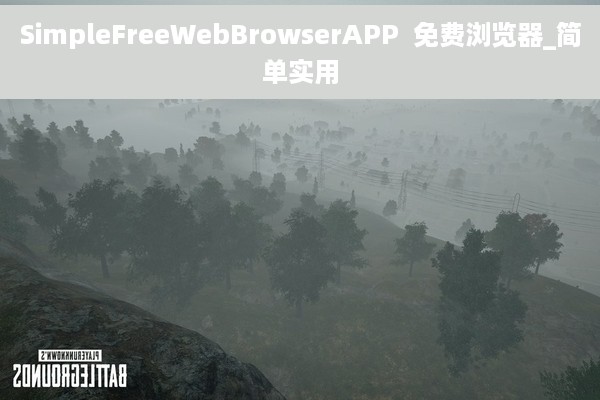 SimpleFreeWebBrowserAPP  免费浏览器_简单实用