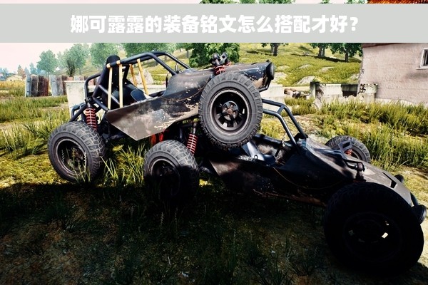 娜可露露的装备铭文怎么搭配才好？