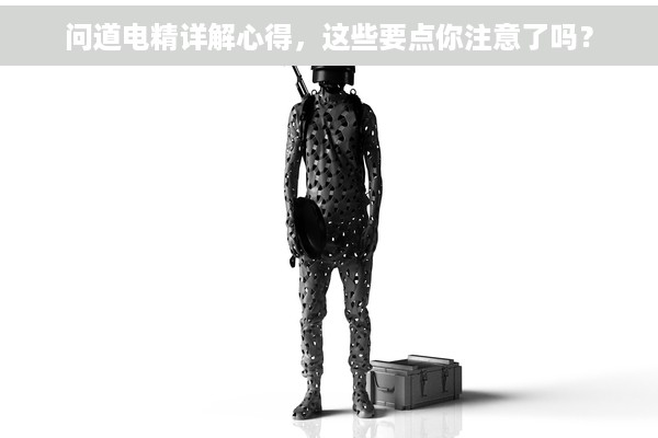 问道电精详解心得，这些要点你注意了吗？