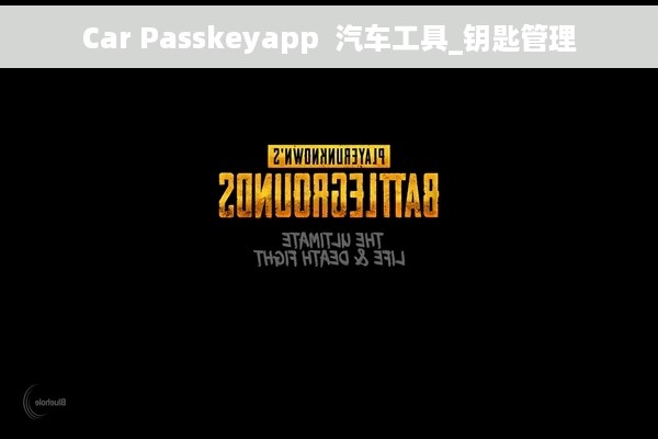 Car Passkeyapp  汽车工具_钥匙管理