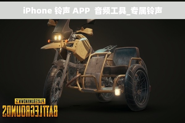 iPhone 铃声 APP  音频工具_专属铃声