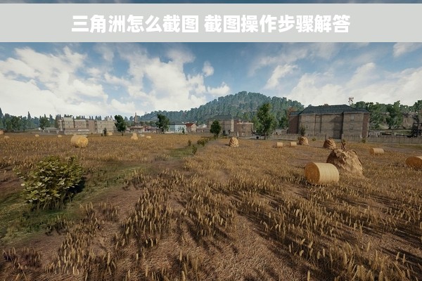 三角洲怎么截图 截图操作步骤解答