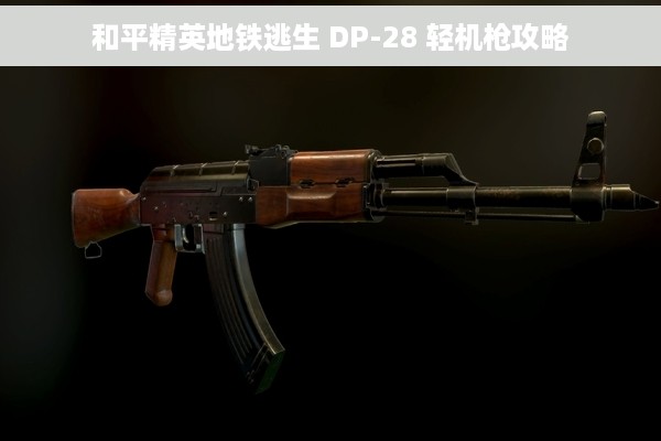 和平精英地铁逃生 DP-28 轻机枪攻略