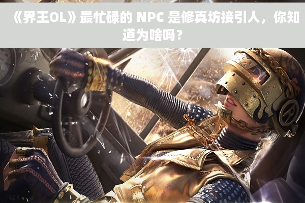 《界王OL》最忙碌的 NPC 是修真坊接引人，你知道为啥吗？