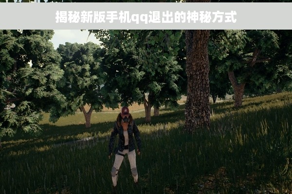 揭秘新版手机qq退出的神秘方式