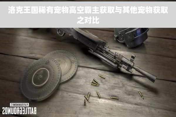 洛克王国稀有宠物高空霸主获取与其他宠物获取之对比