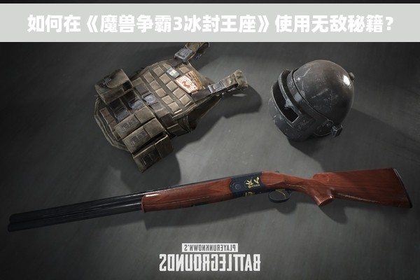 如何在《魔兽争霸3冰封王座》使用无敌秘籍？