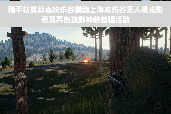 和平精英新春欢乐谷联动上海欢乐谷无人机光影秀及暮色玫影神装首曝活动