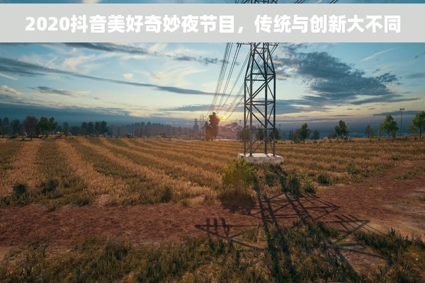 2020抖音美好奇妙夜节目，传统与创新大不同