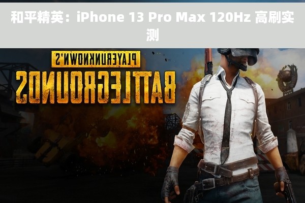 和平精英：iPhone 13 Pro Max 120Hz 高刷实测