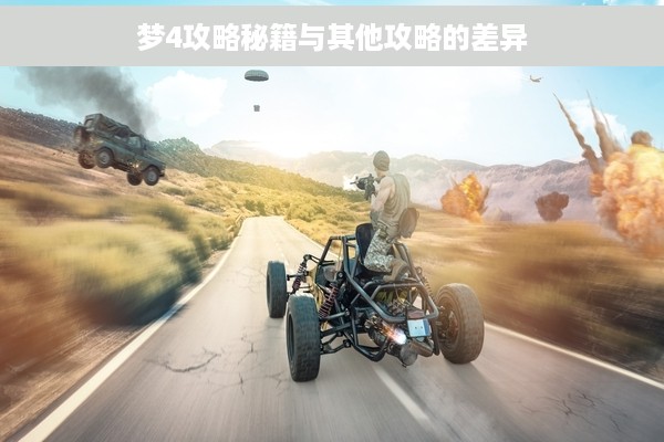 梦4攻略秘籍与其他攻略的差异