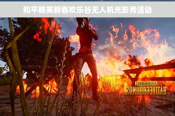 和平精英新春欢乐谷无人机光影秀活动