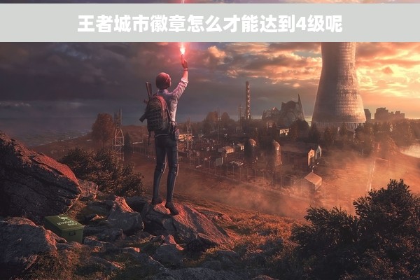 王者城市徽章怎么才能达到4级呢