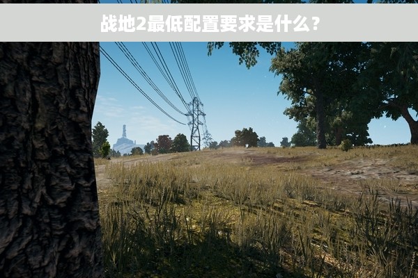 战地2最低配置要求是什么？