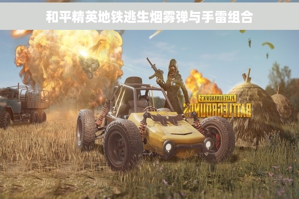 和平精英地铁逃生烟雾弹与手雷组合