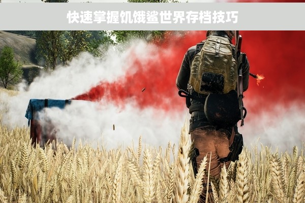 快速掌握饥饿鲨世界存档技巧