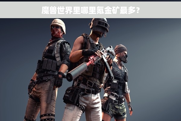 魔兽世界里哪里氪金矿最多？