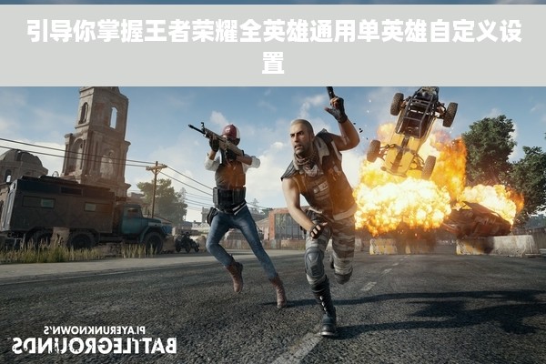 引导你掌握王者荣耀全英雄通用单英雄自定义设置
